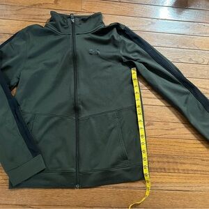 Under Armour Boy's Olive Green Performance Jacket